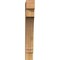 Ekena Millwork Imperial Block Rough Sawn Bracket, Western Red Cedar, 6"W x 32"D x 44"H BKT06X32X44IMP05RWR - alternate 2